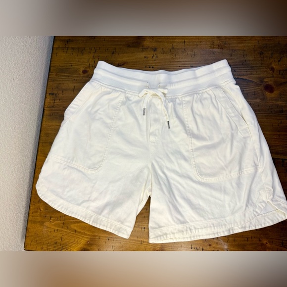 Athleta White Athletic Shorts - Picture 3 of 8